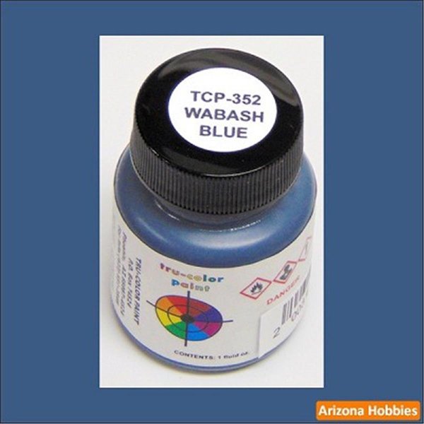 Tru-Color Paint Acrylic Paint; Wabash Blue TCP352